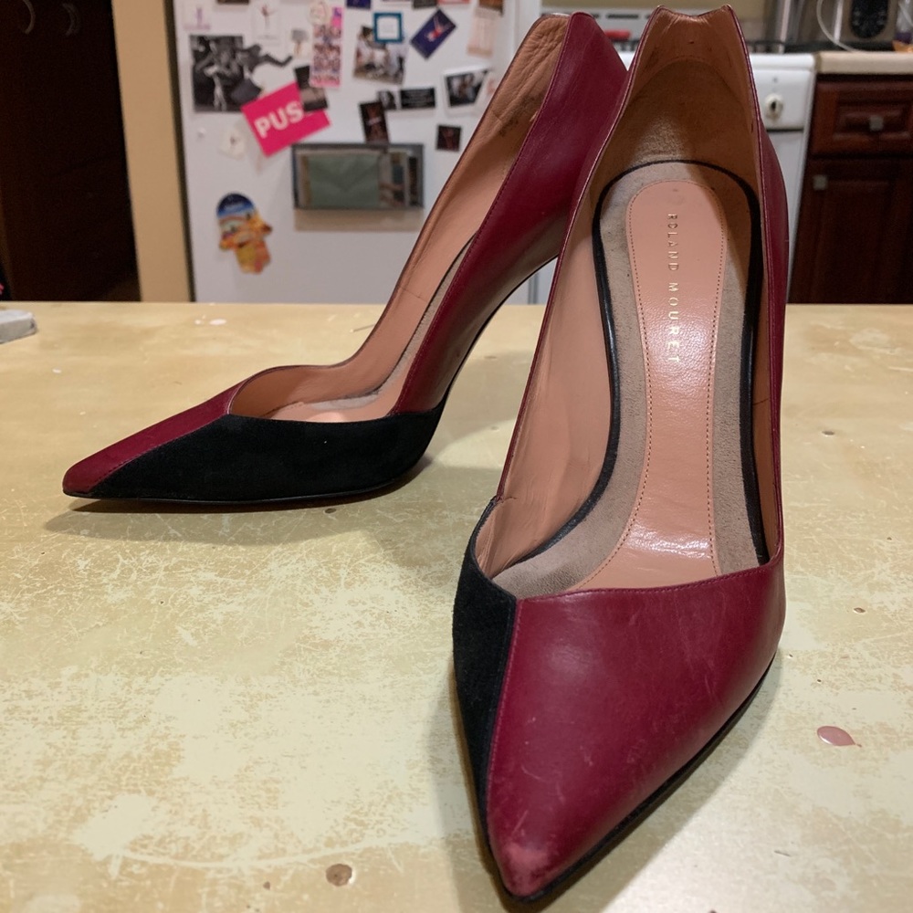 Bicolored pumps size 8.5